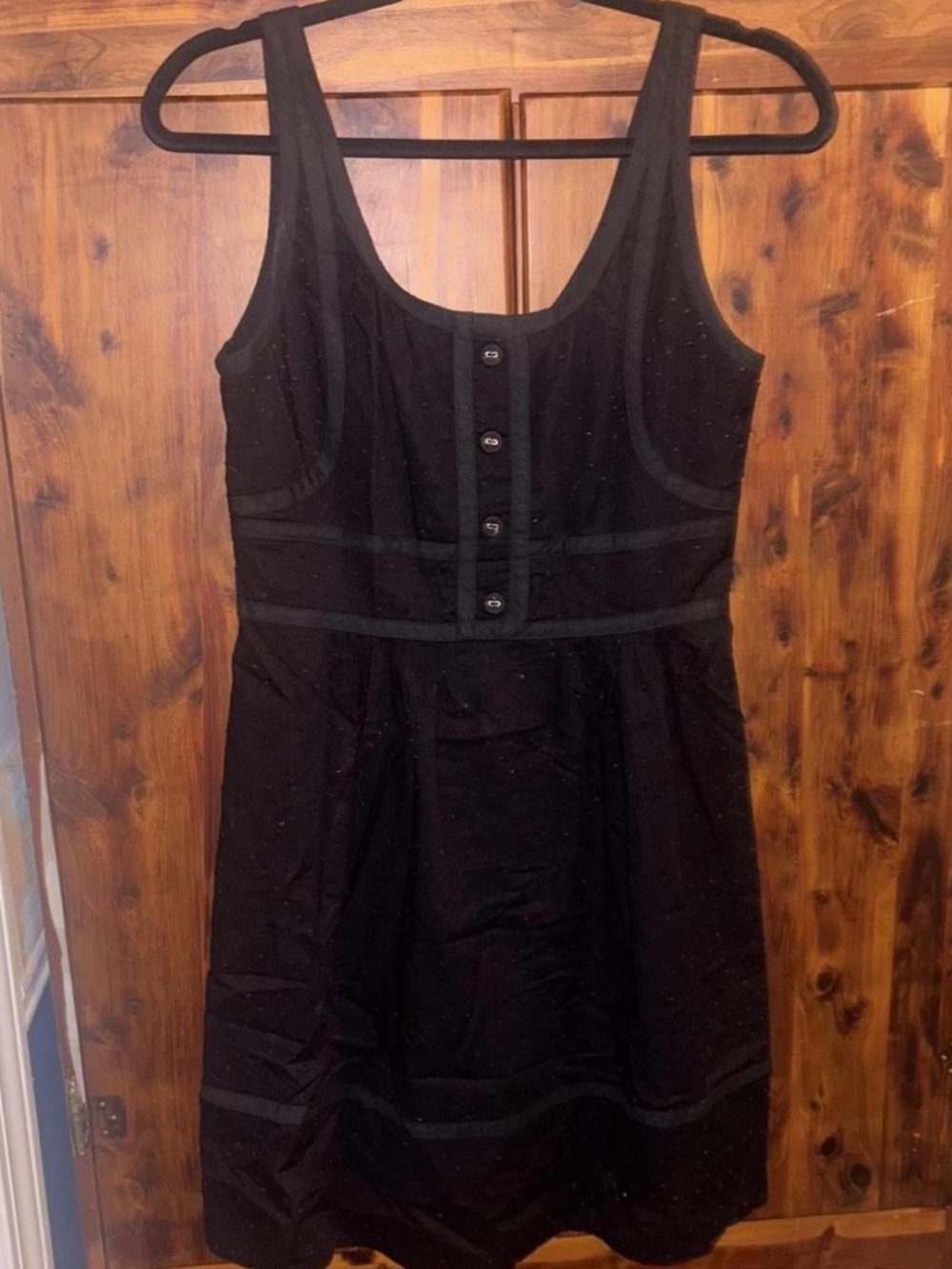 Vintage Marc by Marc Jacobs black polka dot dress. Size 2.